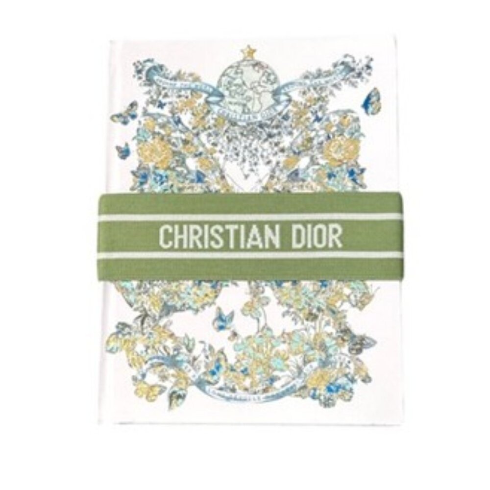Christian Dior Butterfly Around The World Motif Notebook NWT